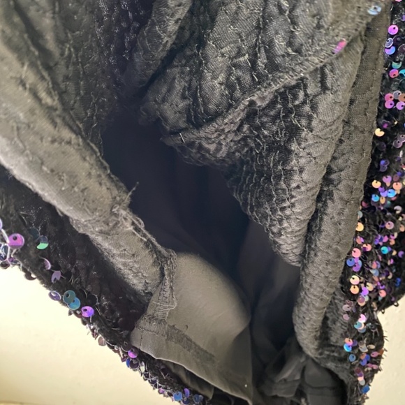 NWT Ashley Stewart Sequined Long Sleeve Dress Size 34/36 - Picture 5 of 8